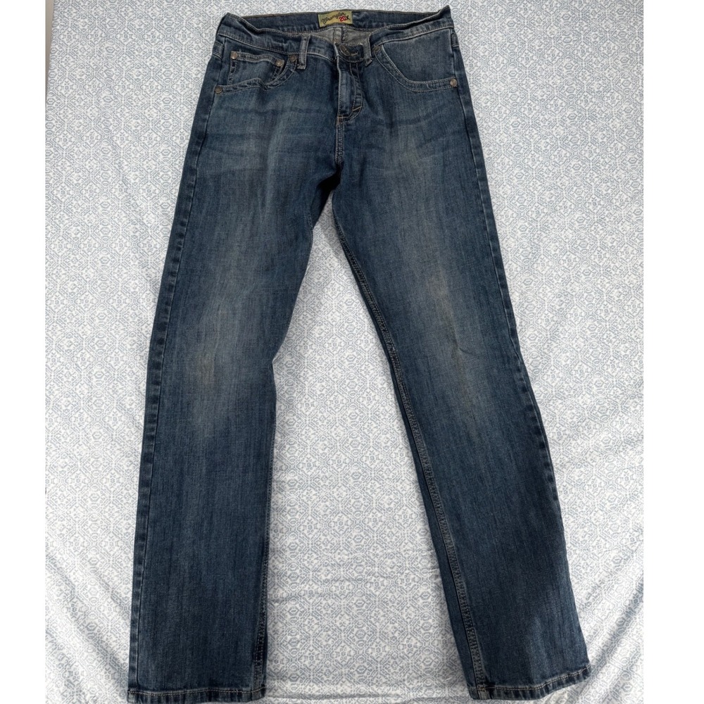 Wrangler 20X No. 44 Slim Fit Jeans Mens 30x30 Medium Wash Stretch 44MWXMA